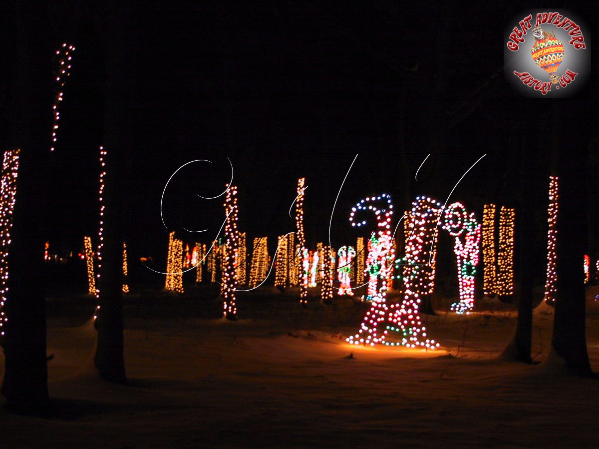 Winter Lights At Six Flags Great Adventure